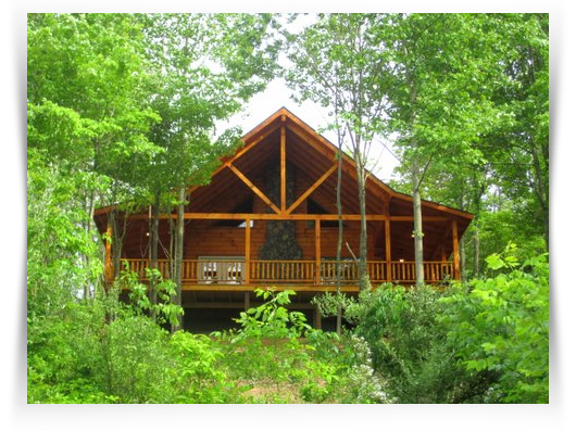 new cabin rental situated on 30 acres in the hocking hills